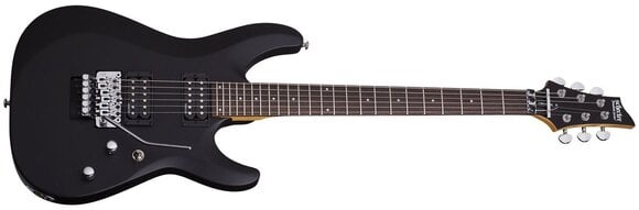 Elektrická gitara Schecter C-6 FR Deluxe Satin Black Elektrická gitara - 2