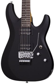 Elektrická gitara Schecter C-6 FR Deluxe Satin Black Elektrická gitara - 3