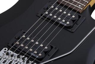 E-Gitarre Schecter C-6 FR Deluxe Satin Black E-Gitarre - 5