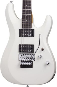 Elektrisk gitar Schecter C-6 FR Deluxe Satin White - 3