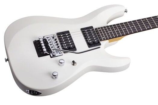 Elektrisk gitar Schecter C-6 FR Deluxe Satin White - 4