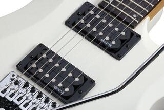 E-Gitarre Schecter C-6 FR Deluxe Satin White E-Gitarre - 5
