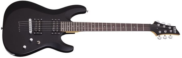 Electric guitar Schecter C-6 Deluxe Satin Black Electric guitar - 2