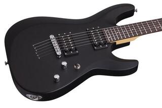 Elektrická gitara Schecter C-6 Deluxe Satin Black Elektrická gitara - 3