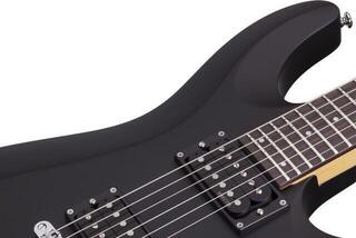 Elektrická gitara Schecter C-6 Deluxe Satin Black Elektrická gitara - 7
