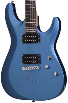 Електрическа китара Schecter C-6 Deluxe Satin Metallic Light Blue Електрическа китара - 3