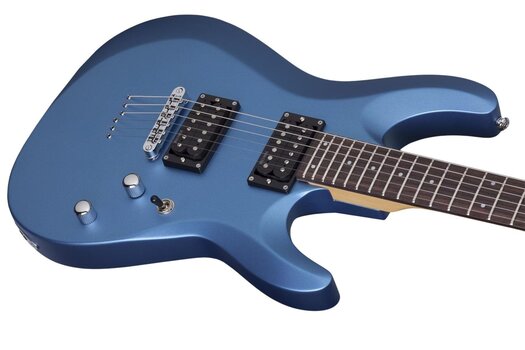 Електрическа китара Schecter C-6 Deluxe Satin Metallic Light Blue Електрическа китара - 5