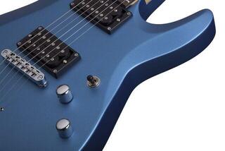 Elektrická gitara Schecter C-6 Deluxe Satin Metallic Light Blue Elektrická gitara - 5