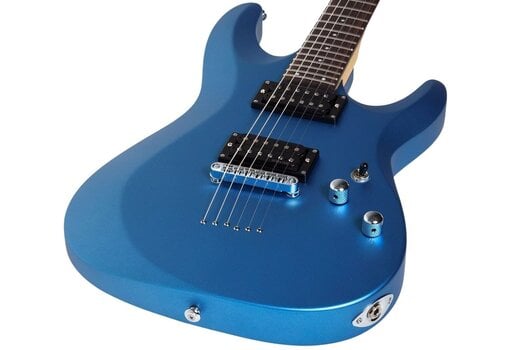 Електрическа китара Schecter C-6 Deluxe Satin Metallic Light Blue Електрическа китара - 7