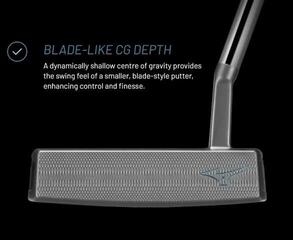 Golf Club Putter Mizuno M Craft X Right Handed B6 34" Golf Club Putter - 6