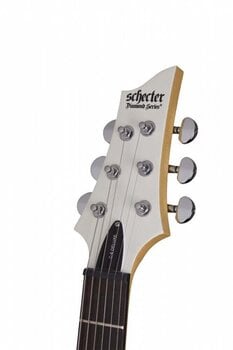 E-Gitarre Schecter C-6 Deluxe Satin White E-Gitarre - 8