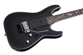 Elektrická gitara Schecter Damien Platinum-6 FR Satin Black Elektrická gitara - 3