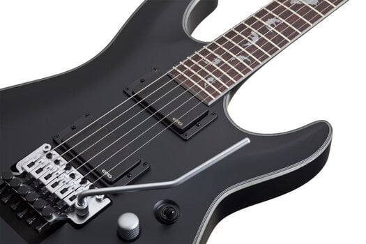 E-Gitarre Schecter Damien Platinum-6 FR Satin Black E-Gitarre - 6