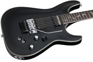E-Gitarre Schecter Damien Platinum-6 FR S Satin Black E-Gitarre - 3