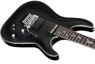 E-Gitarre Schecter Damien Platinum-6 FR S Satin Black E-Gitarre - 4