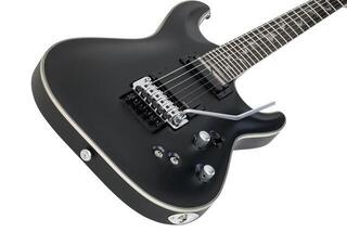 E-Gitarre Schecter Damien Platinum-6 FR S Satin Black E-Gitarre - 5