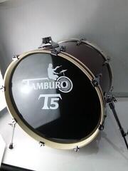 Set Batteria Acustica Tamburo T5M22 Red Sparkle Set Batteria Acustica (Seminuovo) - 2