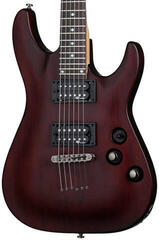 Elektrická gitara Schecter C-1 SGR Walnut Satin Elektrická gitara - 2