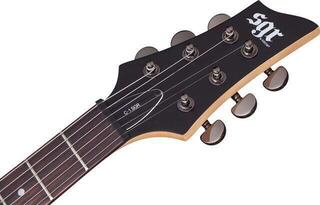 Elektrická gitara Schecter C-1 SGR Walnut Satin Elektrická gitara - 7