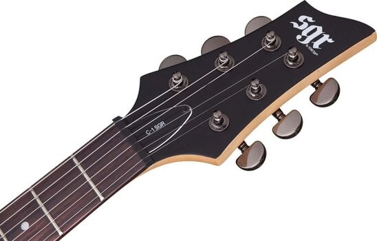 E-Gitarre Schecter C-1 SGR Walnut Satin E-Gitarre - 8