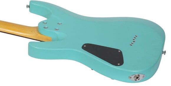 Electric guitar Schecter C-6 Deluxe Satin Aqua Electric guitar - 6