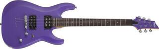 Elektrická gitara Schecter C-6 Deluxe Satin Purple Elektrická gitara - 1