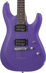 Elektrická gitara Schecter C-6 Deluxe Satin Purple Elektrická gitara - 2