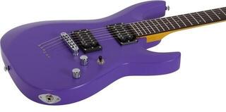 Elektrická gitara Schecter C-6 Deluxe Satin Purple Elektrická gitara - 3