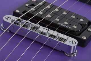 Elektrická gitara Schecter C-6 Deluxe Satin Purple Elektrická gitara - 7