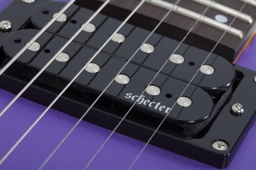 Električna kitara Schecter C-6 Deluxe Satin Purple Električna kitara - 9