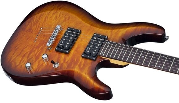 Chitarra Elettrica Schecter C-6 Plus Vintage Sunburst Chitarra Elettrica - 5