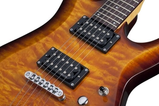 Chitarra Elettrica Schecter C-6 Plus Vintage Sunburst Chitarra Elettrica - 7
