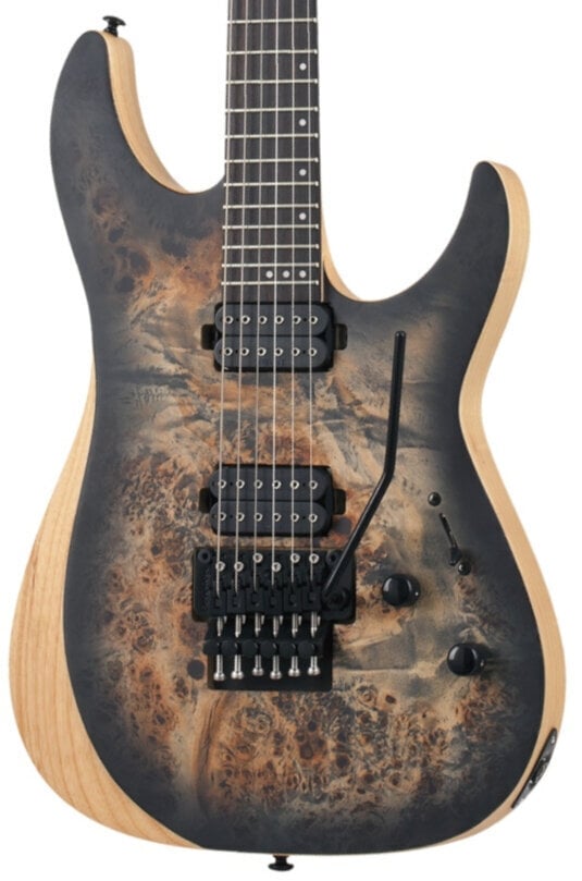 ギター Schecter Reaper-6 FR Charcoal Burst Schecter Reaper-6 FR Gitara elektryczna - Muziker