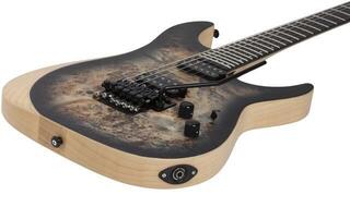 Elektrická gitara Schecter Reaper-6 FR Charcoal Burst Elektrická gitara - 4