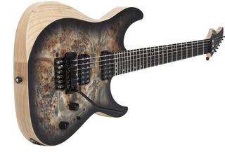 Elektrická gitara Schecter Reaper-6 FR Charcoal Burst Elektrická gitara - 5