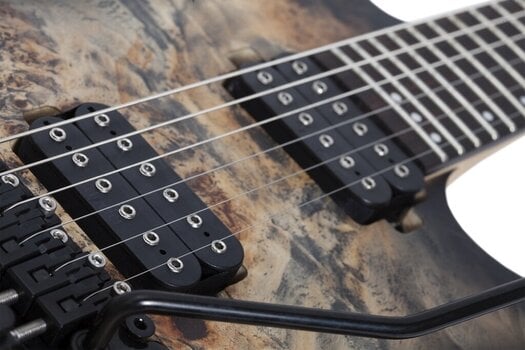 Električna kitara Schecter Reaper-6 FR Charcoal Burst Električna kitara (Rabljeno) - 12