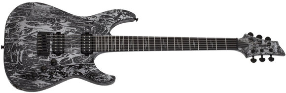 Електрическа китара Schecter C-1 Metallic Silver Електрическа китара - 2