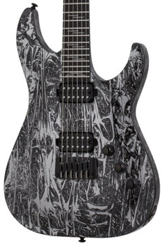 Електрическа китара Schecter C-1 Metallic Silver Електрическа китара - 3