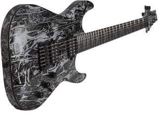 Guitarra elétrica Schecter C-1 Metallic Silver Guitarra elétrica - 5