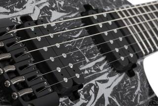 Guitarra elétrica Schecter C-1 Metallic Silver Guitarra elétrica - 7