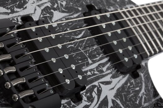 Електрическа китара Schecter C-1 Metallic Silver Електрическа китара - 8