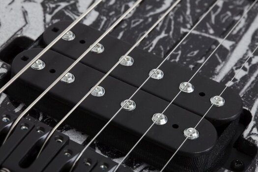 Електрическа китара Schecter C-1 Metallic Silver Електрическа китара - 11