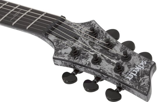 Електрическа китара Schecter C-1 Metallic Silver Електрическа китара - 14