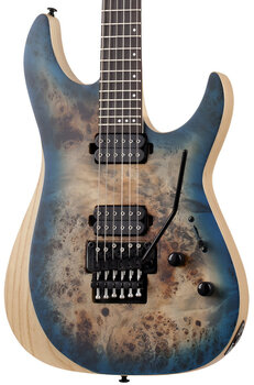 E-Gitarre Schecter Reaper-6 FR Satin Sky Burst E-Gitarre - 3
