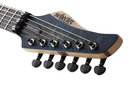 E-Gitarre Schecter Reaper-6 FR Satin Sky Burst E-Gitarre - 14