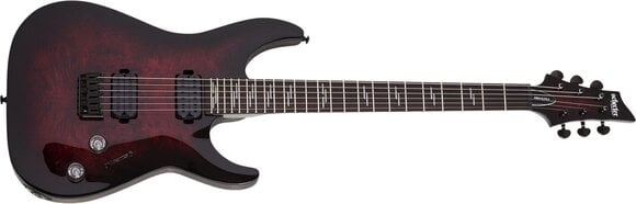 Elektrisk guitar Schecter Omen Elite-6 Black Cherry Burst Elektrisk guitar - 2