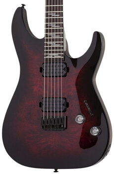 Elektrisk guitar Schecter Omen Elite-6 Black Cherry Burst Elektrisk guitar - 3