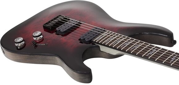 Elektrisk guitar Schecter Omen Elite-6 Black Cherry Burst Elektrisk guitar - 6