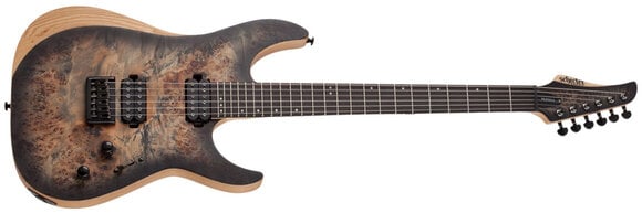 E-Gitarre Schecter Reaper-6 Charcoal Burst E-Gitarre - 2