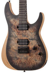 Elektrická gitara Schecter Reaper-6 Charcoal Burst Elektrická gitara - 2
